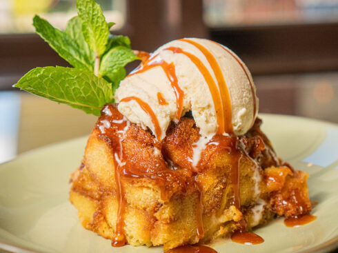 Salted Caramel Bread Pudding