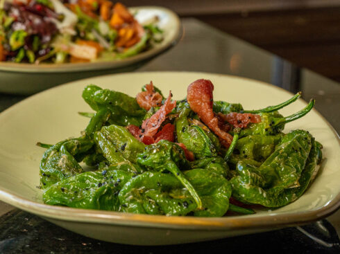 Blistered Shishito Peppers